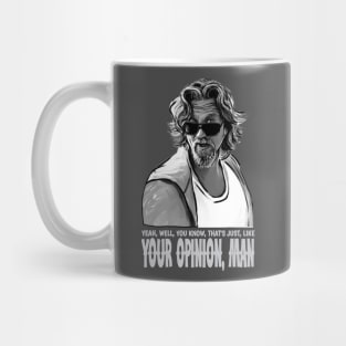 Big lebowski t-shirt Mug